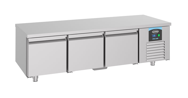 TABLE RÉFRIGÉRÉE COMBISTEEL 650 HAUT 3 TIROIRS