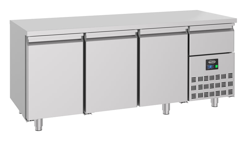 COMBISTEEL 700 KOELKASTTAFEL 3 DEUREN 