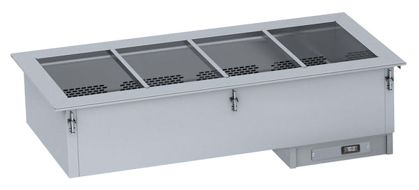 COMBISTEEL BAIN-MARIE ENCASTRÉ AIR CHAUD 2/1 