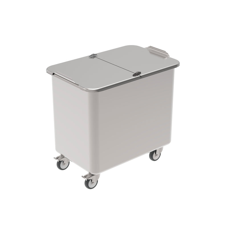 Chariot porte-matériaux Rieber en acier inoxydable - 90L