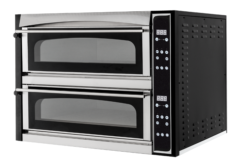 Prismafood Pizza Oven Master66 BREIT Digitaal - 2 kamers - voor 12 pizza's á 35 cm