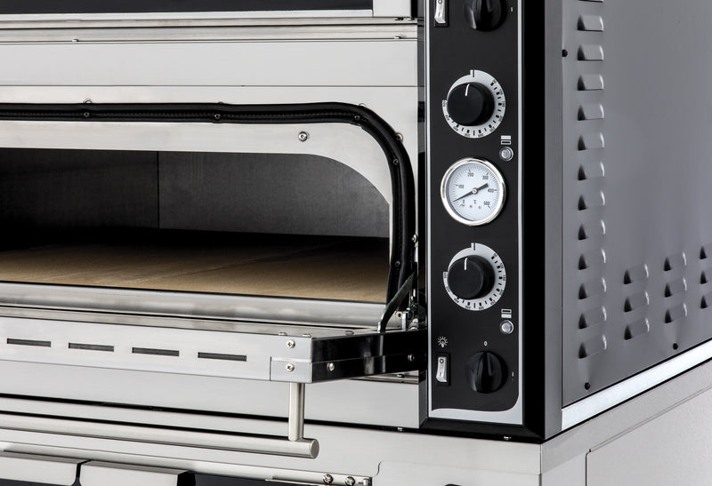 Prismafood Pizza Oven Master44 - 2 kamers - voor 8 pizza's á 35 cm