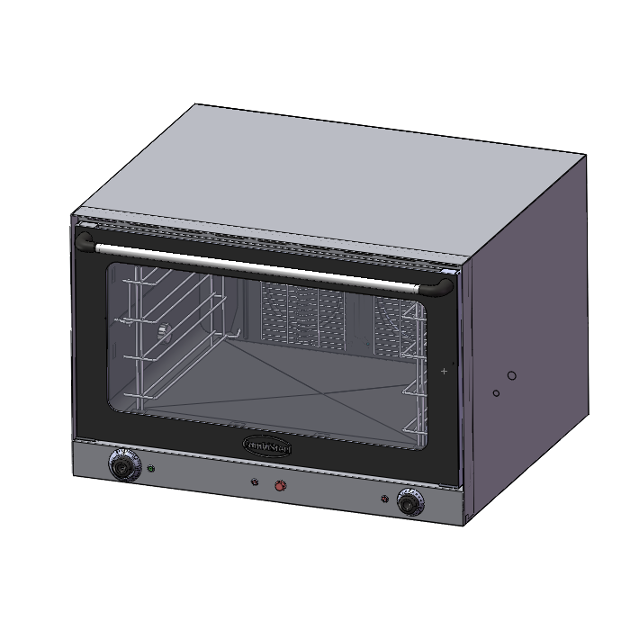 COMBISTEEL CUBE SS-8 CONVECTIE OVEN 