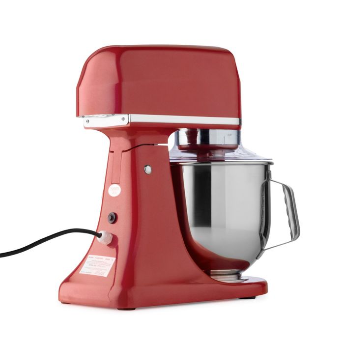 MAXIMA Gastro Planetaire Mixer - 7 l - Tot 2 kg deeg - Frambozenrood