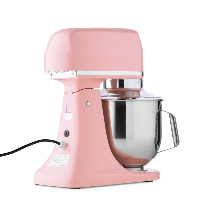 Batteur planétaire Gastro MAXIMA - 7 l - Jusqu'à 2 kg de pâte - Rose