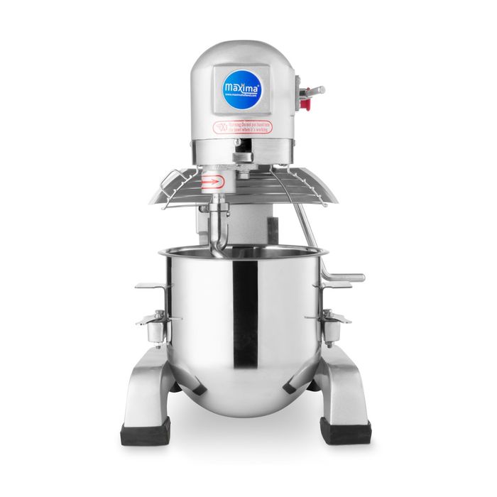 MAXIMA Gastro Planetaire Mixer - 10 l - Tot 5 kg deeg - 3 snelheden