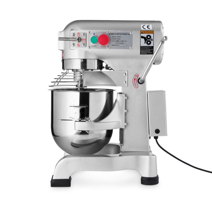 MAXIMA Gastro Planetaire Mixer - 10 l - Tot 5 kg deeg - 3 snelheden