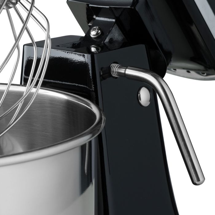 MAXIMA Gastro Planetaire Mixer - 7 l - Tot 2 kg deeg - Zwart