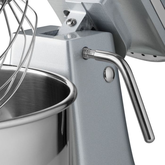 MAXIMA Gastro Planetaire Mixer - 7 l - Tot 2 kg deeg - Zilver