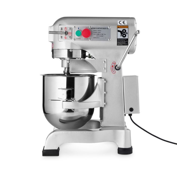 MAXIMA Gastro Planetaire Mixer - 10 l - Tot 5 kg deeg - 3 snelheden