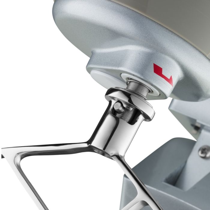 MAXIMA Gastro Planetaire Mixer - 7 l - Tot 2 kg deeg - Zilver