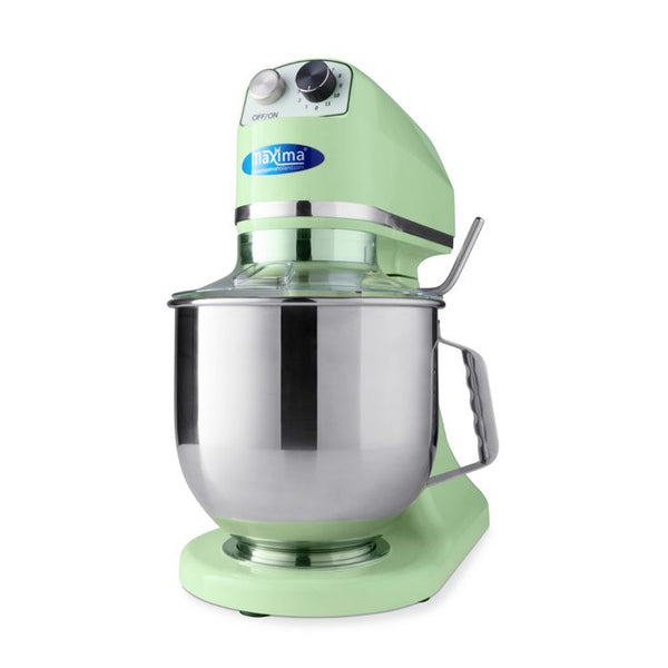 MAXIMA Gastro Planetaire Mixer - 7 l - Tot 2 kg deeg - Groen