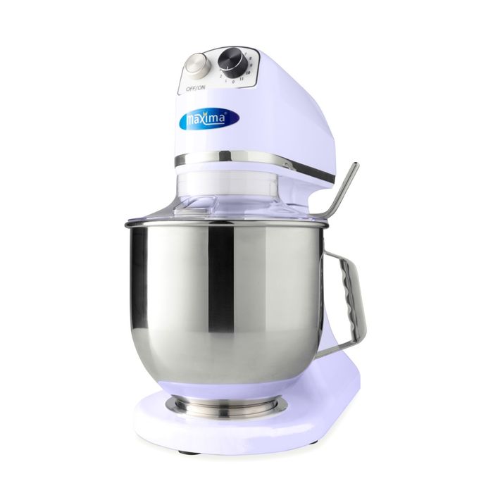 MAXIMA Gastro Planetaire Mixer - 7 l - Tot 2 kg deeg - Lila