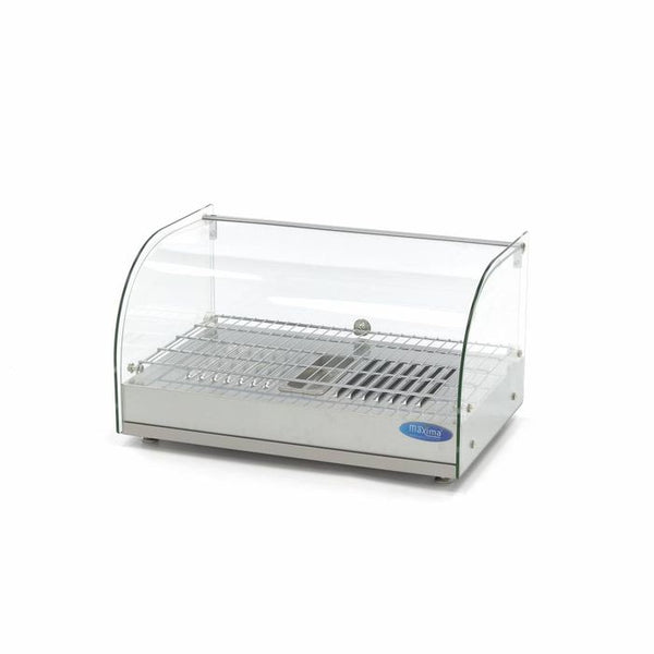 MAXIMA Gastro Wärmevitrine - 25 l - 55 cm - 1 Regal