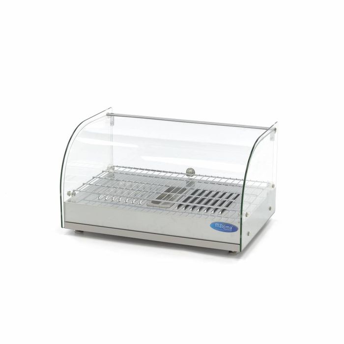 Vitrine chauffante gastro MAXIMA - 25 l - 55 cm - 1 étagère