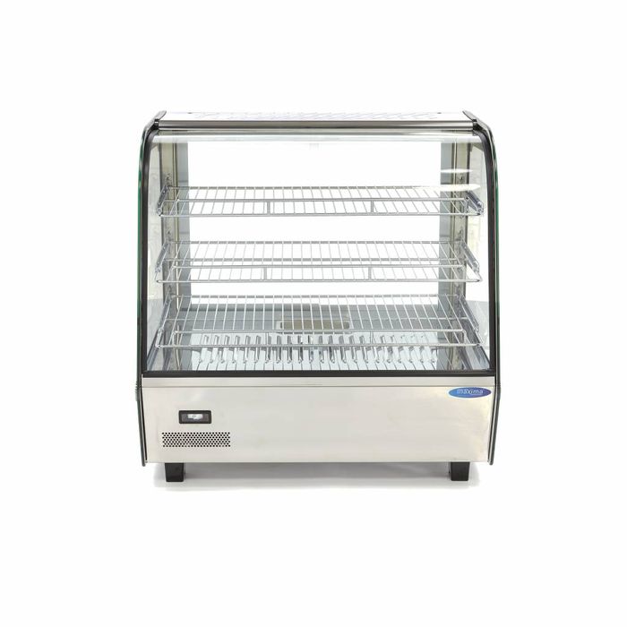 MAXIMA Gastro Wärmevitrine - 120 l - 67,8 cm - 3 Regale