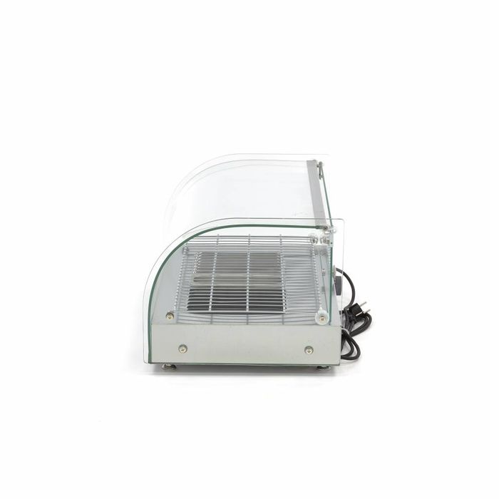 MAXIMA Gastro warmhoudvitrine - 25 l - 55 cm - 1 legplank