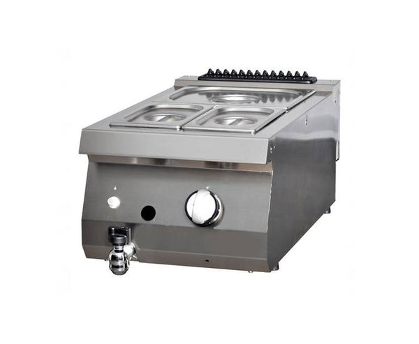 MAXIMA Gastro Heavy Duty Bain Marie - Einzeleinheit - 70 cm Tief - Gas