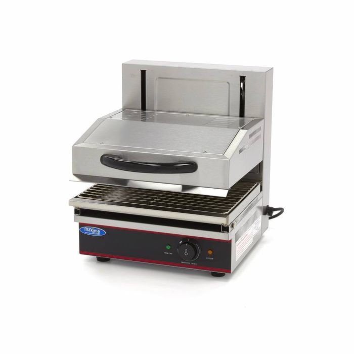 MAXIMA Gastro Salamander Grill - 44 x 32 cm - 2800 W - mit Aufzug