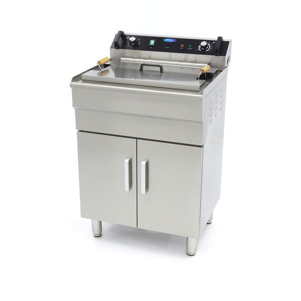 MAXIMA Gastro friteuse - 35 l - 1 mand - met aftapkraan - 400 V