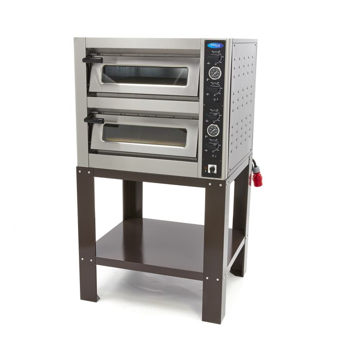 MAXIMA Frame Deluxe Pizza Oven 4 + 4 x 30 cm Dubbel