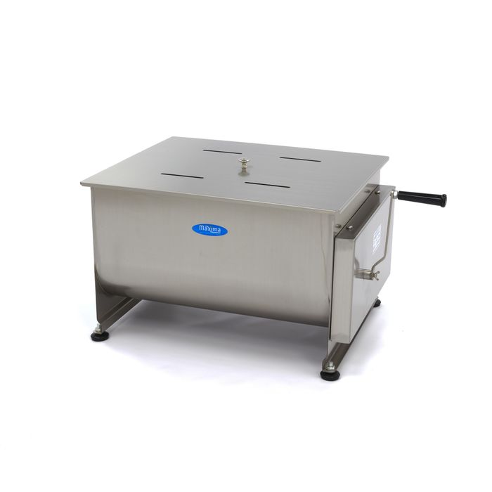 MAXIMA Gastro Fleischmixer - 60 l - 55 kg Fleisch - Doppelachse - Manuall