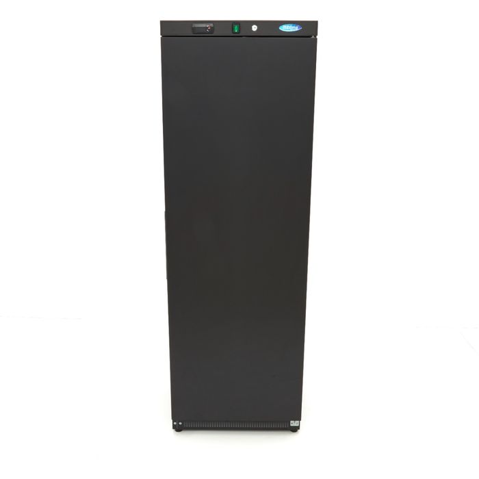 MAXIMA Gastro Gefrierschrank - 400 l - 6 Feste Regale - Schwarz