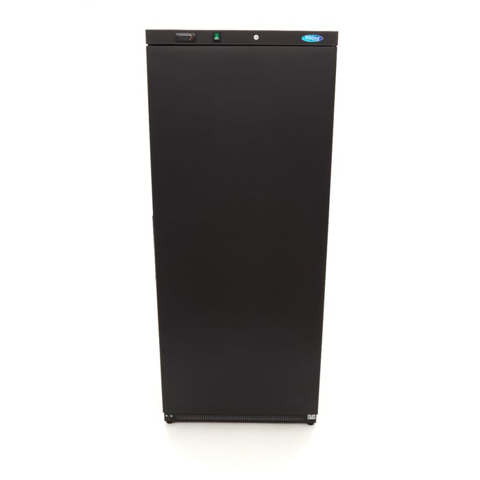 MAXIMA Gastro Gefrierschrank - 600 l - 6 Feste Regale - Schwarz