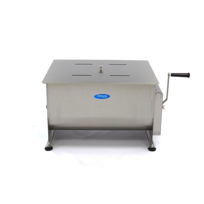 MAXIMA Gastro Fleischmixer - 60 l - 55 kg Fleisch - Doppelachse - Manuall