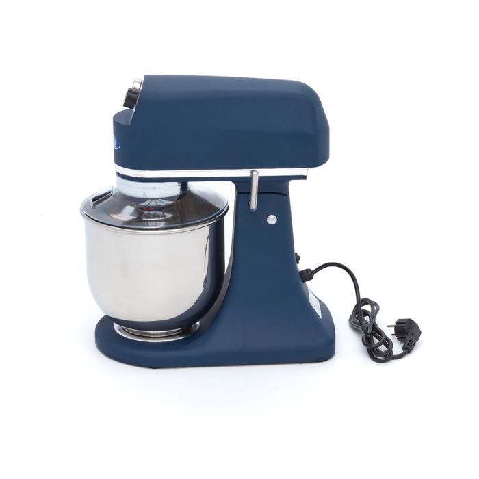 MAXIMA Gastro Planetaire Mixer - 7 l - Tot 2 kg deeg - Staalblauw mat