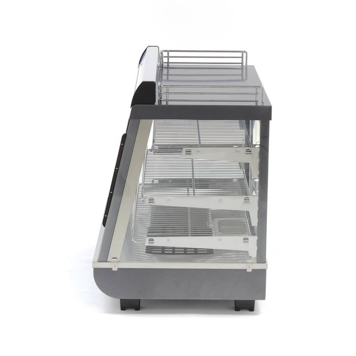 MAXIMA Gastro Wärmevitrine - 96 l - 67,5 cm - 3 Regale