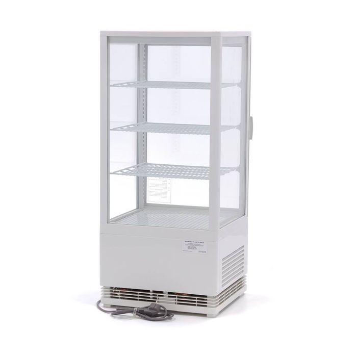 MAXIMA Gastro Koelvitrine - 78 l - 43 cm - Wit 