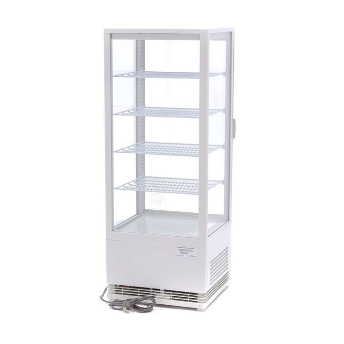 MAXIMA Gastro Kühlvitrine - 98 l - 43 cm - Weiß