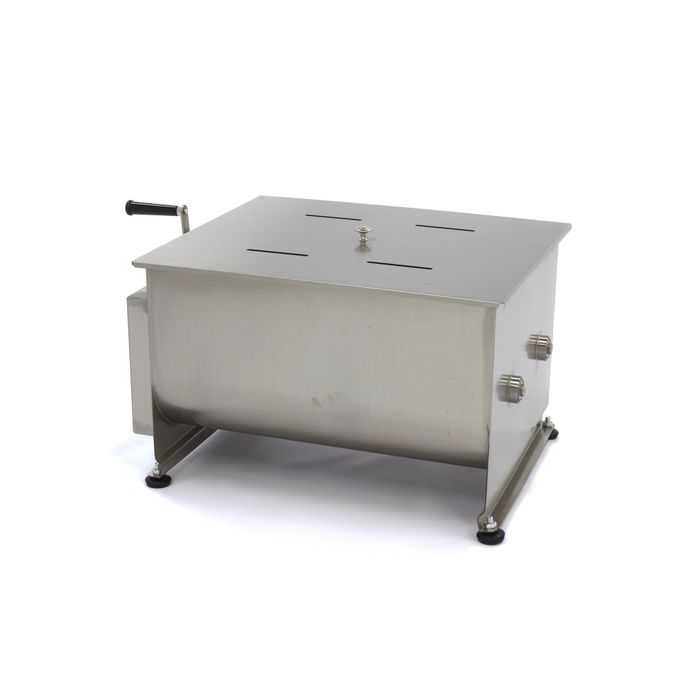 MAXIMA Gastro Fleischmixer - 60 l - 55 kg Fleisch - Doppelachse - Manuall