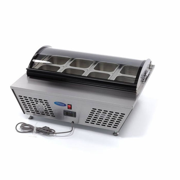 Saladette Gastro MAXIMA - 67 l - avec 8 x 1/6 GN - à poser