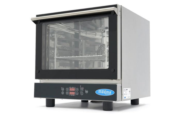 MAXIMA Gastro Combi - Dampfofen - Passt 4 x 2/3 GN Tabletts - Digital Anzeige