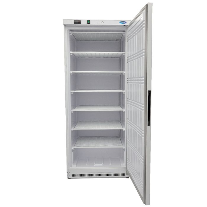 MAXIMA Gastro Gefrierschrank - 600 l - 6 Feste Regale - Weiß