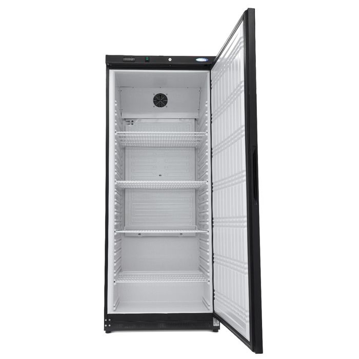 MAXIMA Gastro Kühlschrank - 600 l - 4 Verstellbare Regale - Schwarz