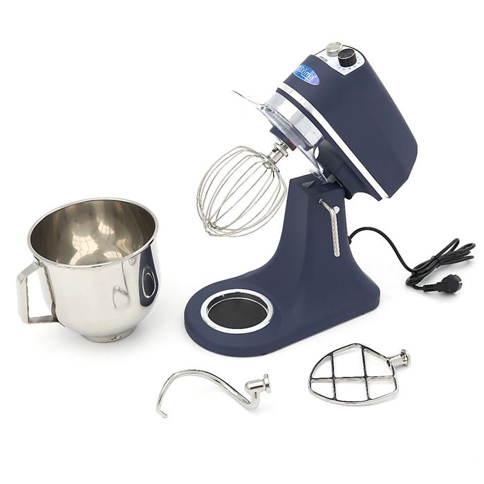 Batteur planétaire Gastro MAXIMA - 7 l - Jusqu'à 2 kg de pâte - Bleu acier mat