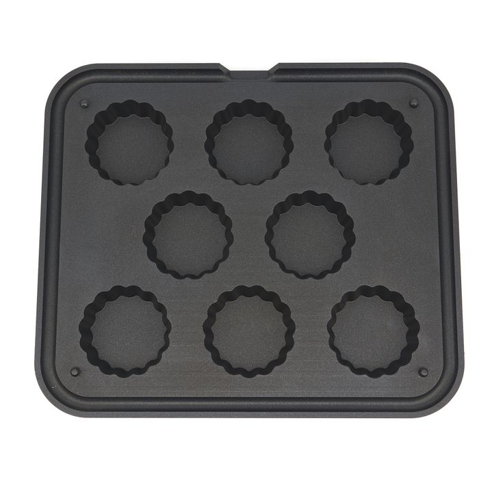 Moule à tartelettes MAXIMA - Ondulé - 84/71 mm - 8 pièces