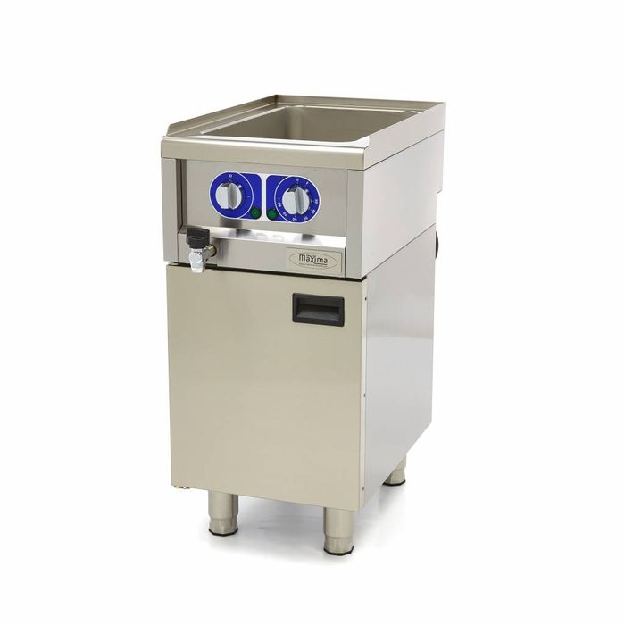 MAXIMA Gastro Bain Marie - Einzeleinheit - 60 cm - mit Abflusshahn - Elektrisch