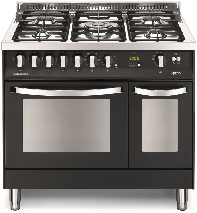 LOFRA - RAINBOW - DOUBLE OVEN 90 cm - PNMD 96 MFTE / C - Black