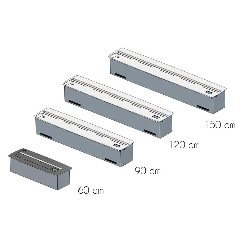 Cheminée à vapeur encastrable Alvi Prague FireSpa 1200 mm 