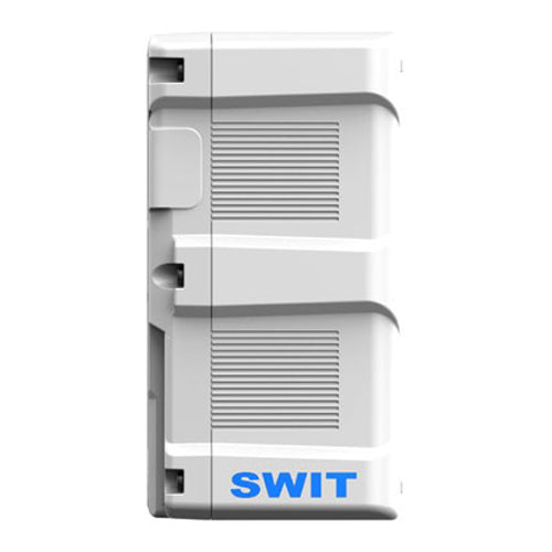 SWIT ELECTRONICS HB-C420S - Li-Ionen Akku passend für Leuchten (28.8V | 420Wh | 14.6Ah | 500W | Leistungsanzeige | Stromkreisschutzvorrichtungen | V-Mount) - in weiß