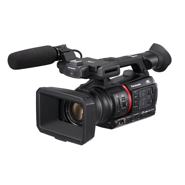 PANASONIC AG-CX350 - 4K HDR 10Bit Handheld-Camcorder mit 24,5mm Weitwinkel und 20-fachen optischen Zoom - in schwarz