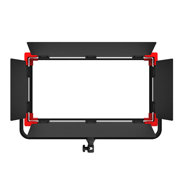 SWIT ELECTRONICS PL-S150D - Ultrahelle Bi-Color Studio SMD LED Panel Leuchte mit DMX Steuerung (150 Watt | 5.500 Lux | 2.700 - 6.500 K | CRI 97 | 4-fach Flügeltor & Montagebügel) - in schwarz