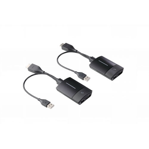 PANASONIC TY-WPS1 - Wireless Präsentation System Kit (1x Set-Top-Box-Empfänger | 2x HDMI/USB-Sender | 1x Aufbewahrungsbox) - in schwarz