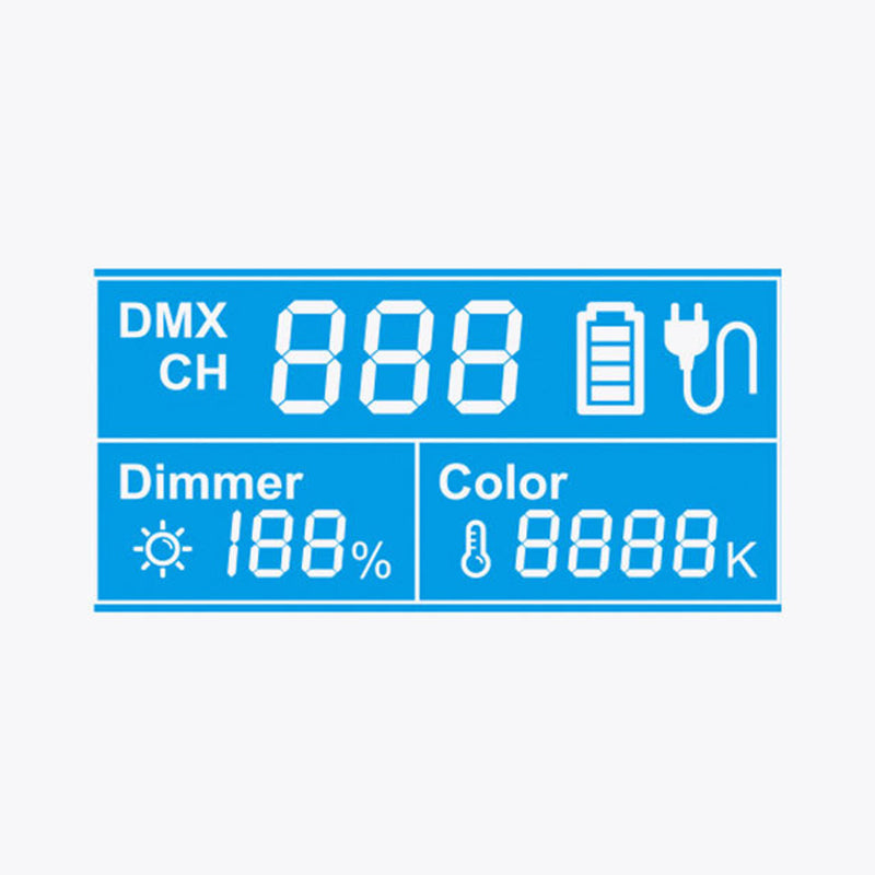 SWIT ELECTRONICS PL-E90D - Draagbare tweekleurige SMD LED-paneellamp met DMX-regeling (90 watt | 2.200 lux | 2.700 - 6.500 K | CRI 98 | incl. tas) - in zwart