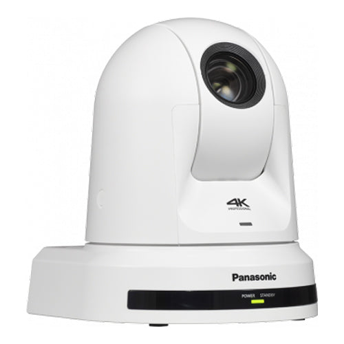 PANASONIC AW-UE50 - 4K UHD PTZ-camera met pan- en tiltfunctie (24x optische zoom | groothoeklens | optische beeldstabilisator | 3G-SDI- en HDMI-versie | auto-trackingsoftware | PoE+) - in het wit