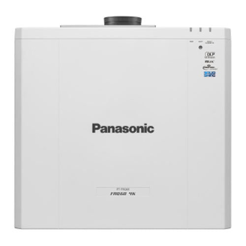 PANASONIC PT-FRQ60 - 1-Chip DLP-Projektor mit Laser-Technologie (4K Quad Pixel Drive 3.840 x 2.160 | 6.000 Lumen | Digital Link | incl. Objektiv 1.45-2.92:1) - in weiß